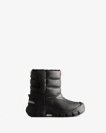 Hunter Big Kids (5-10 Years) Insulated Snow Boots Black - Image 2