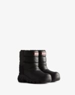 Hunter Big Kids (5-10 Years) Insulated Snow Boots Black - Image 3