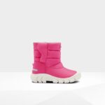 Hunter Big Kids (5-10 Years) Insulated Snow Boots Bright Pink