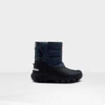 Hunter Big Kids (5-10 Years) Insulated Snow Boots Navy-Black