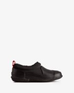 Hunter Big Kids (5-10 Years) Insulated Vegan Shearling Shoe Black - Image 2
