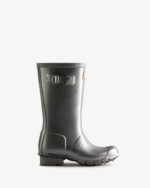 Hunter Big Kids (5-11 Years) Cosmic Rain Boots Silver