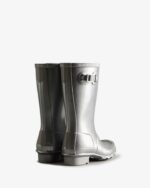 Hunter Big Kids (5-11 Years) Cosmic Rain Boots Silver - Image 4