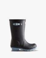 Hunter Big Kids (5-11 Years) Insulated Rain Boots Navy-Blue Frost - Image 2