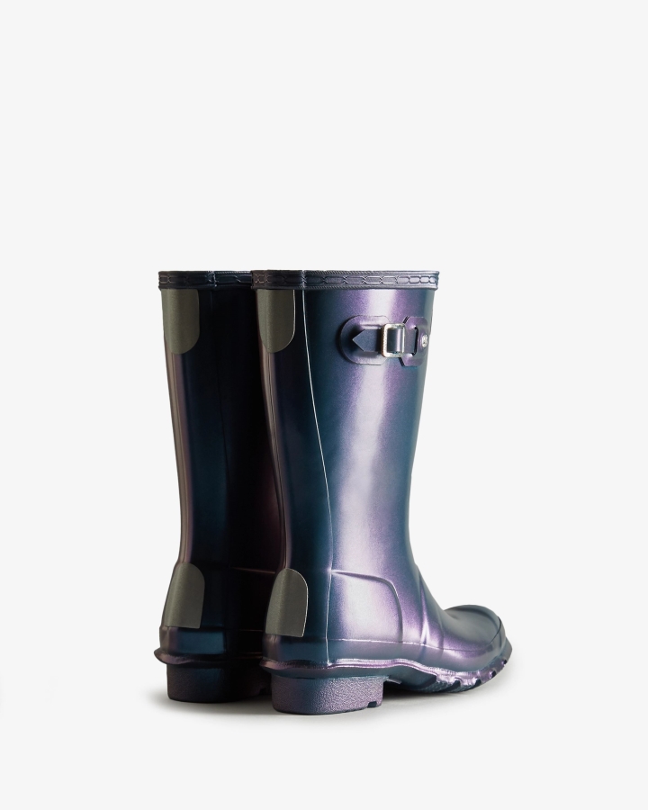 Hunter Big Kids (5-11 Years) Nebula Rain Boots Stornoway Blue - Image 4