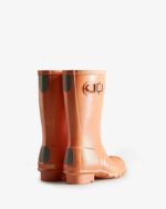 Hunter Big Kids (5-11 Years) Nebula Rain Boots Summit Rise Peach - Image 4