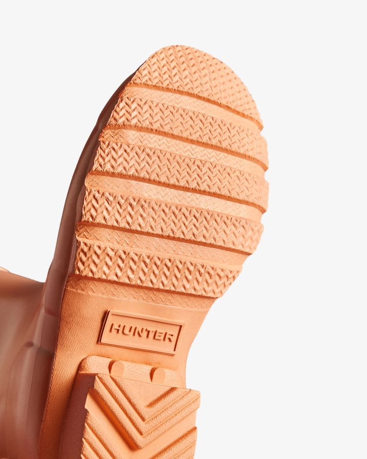 Hunter Big Kids (5-11 Years) Nebula Rain Boots Summit Rise Peach - Image 5