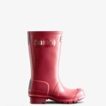 Hunter Big Kids (5-11 Years) Starcloud Rain Boots Arcade Pink