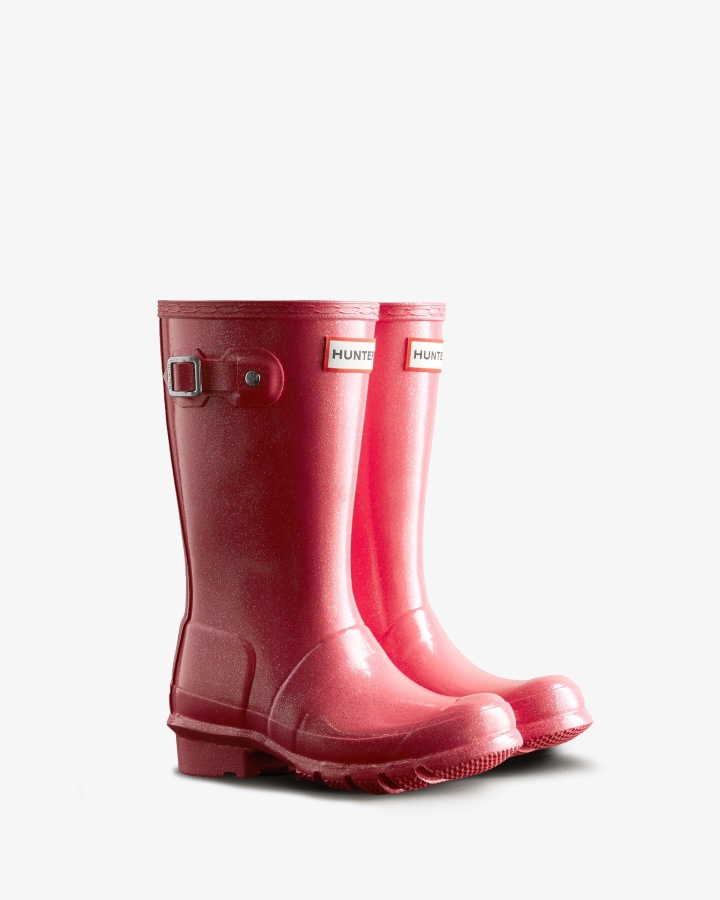 Hunter Big Kids (5-11 Years) Starcloud Rain Boots Arcade Pink - Image 3