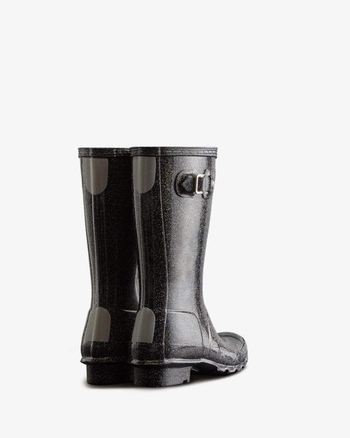 Hunter Big Kids (5-11 Years) Starcloud Rain Boots Black Multi - Image 4