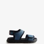 Hunter Big Kids (5-9 Years) Mesh Outdoor Walking Sandals Stornoway Blue-Navy