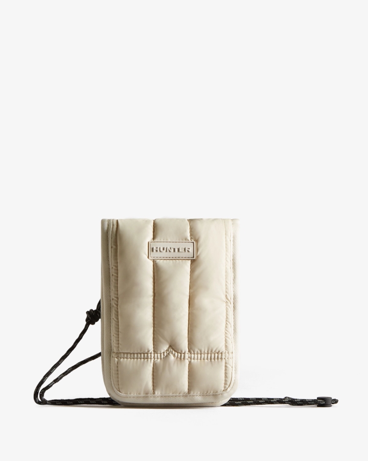 hunter_intrepid_puffer_phone_pouch_white_willow.jpg Hunter Intrepid Puffer Phone Pouch White Willow - Image 1