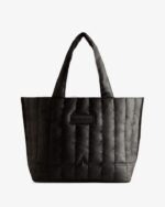 Hunter Intrepid Puffer Tote Bag Black - Image 2