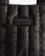 Hunter Intrepid Puffer Tote Bag Black - Image 5