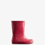 Hunter Kids First (18 Months-8 Years) Giant Glitter Rain Boots Thrift Pink