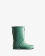 Hunter Kids First (18 Months-8 Years) Giant Glitter Rain Boots Wild Mint - Image 2
