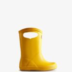 Hunter Kids First (18 Months-8 Years) Grab Handle Rain Boots Yellow