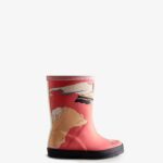 Hunter Kids First (18 Months-8 Years) Iceberg Print Rain Boots Iceberg Polaris Pink