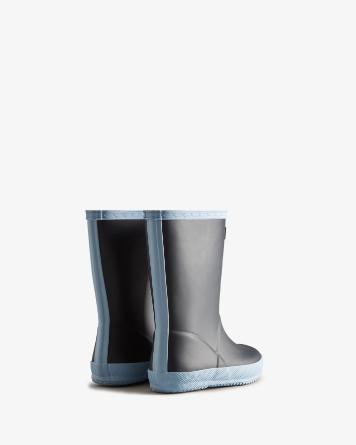 Hunter Kids First (18 Months-8 Years) Insulated Rain Boots Navy-Blue Frost - Image 4
