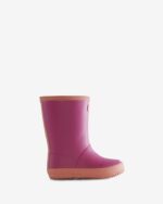 Hunter Kids First (18 Months-8 Years) Insulated Rain Boots Prismatic Pink-Rough Pink - Image 2