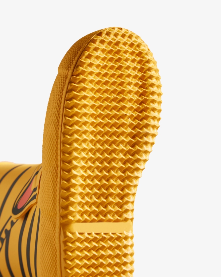 Hunter Kids First (18 Months-8 Years) Lunar New Year Tiger Rain Boots Yellow - Image 5