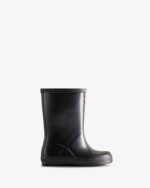 Hunter Kids First (18 Months-8 Years) Nebula Rain Boots Black