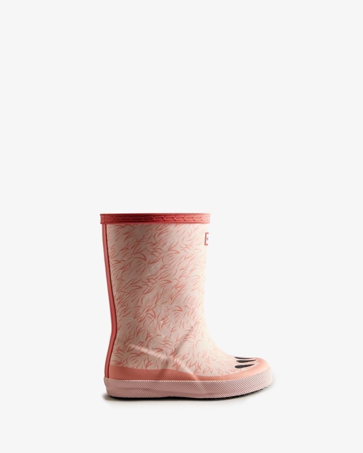 Hunter Kids First (18 Months-8 Years) Polar Bear Rain Boots Salt Pink - Image 2