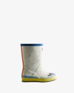 Hunter Kids First (18 Months-8 Years) Polar Bear Rain Boots White - Image 2