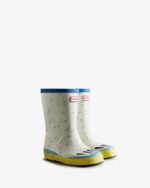 Hunter Kids First (18 Months-8 Years) Polar Bear Rain Boots White - Image 3