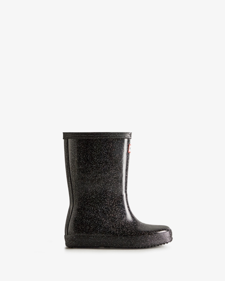 Hunter Kids First (18 Months-8 Years) Starcloud Rain Boots Black Multi - Image 2