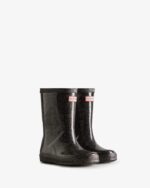 Hunter Kids First (18 Months-8 Years) Starcloud Rain Boots Black Multi - Image 3