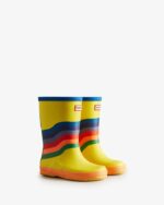 Hunter Kids First (18 Months-8 Years) Wiggle Rainbow Rain Boots Multicoloured - Image 3