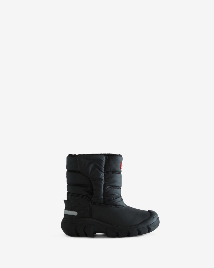 Hunter Little Kids (18 Months-6 Years) Insulated Intrepid Snow Boots Black - Image 1