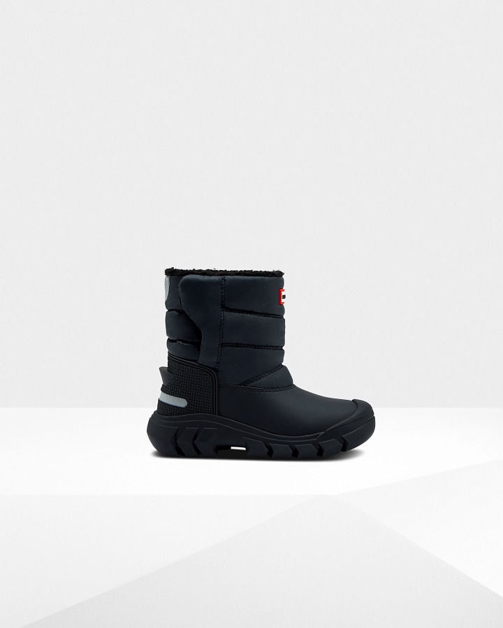 Hunter Little Kids (18 Months-6 Years) Insulated Snow Boots Black - Image 1
