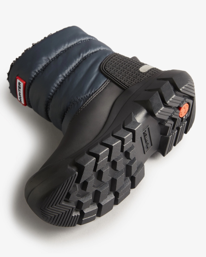 Hunter Little Kids (18 Months-6 Years) Insulated Snow Boots Navy-Black - Image 5