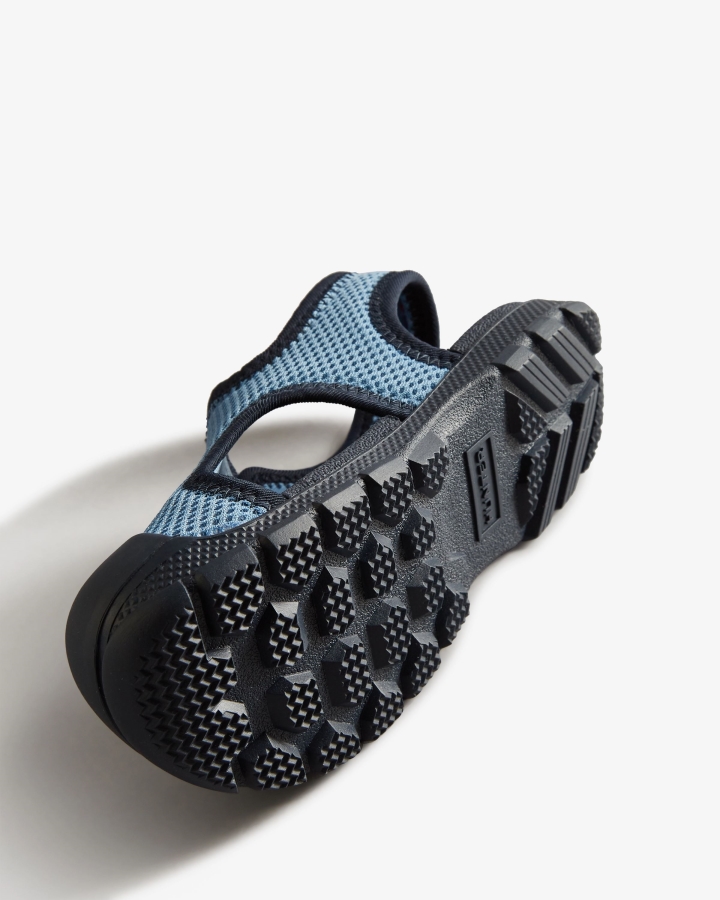 Hunter Little Kids (18 Months-6 Years) Mesh Outdoor Walking Sandals Stornoway Blue-Navy - Image 5