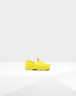 Hunter Little Kids Lightweight Outdoor Water Shoe Spanish Dancer Yellow-Spearmint - Image 4