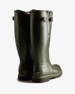 Hunter Men's Balmoral Side Adjustable Rain Boots Dark Olive - Image 4