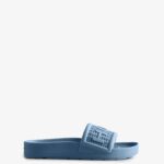 Hunter Men's BLOOM Slides Stornoway Blue