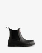 Hunter Men's Commando Chelsea Boots Black