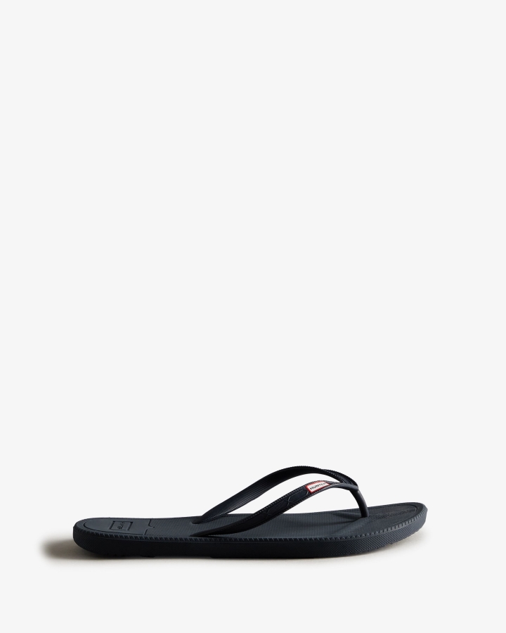 hunter_mens_flip_flop_navy.jpg Hunter Men's Flip Flop Navy - Image 1