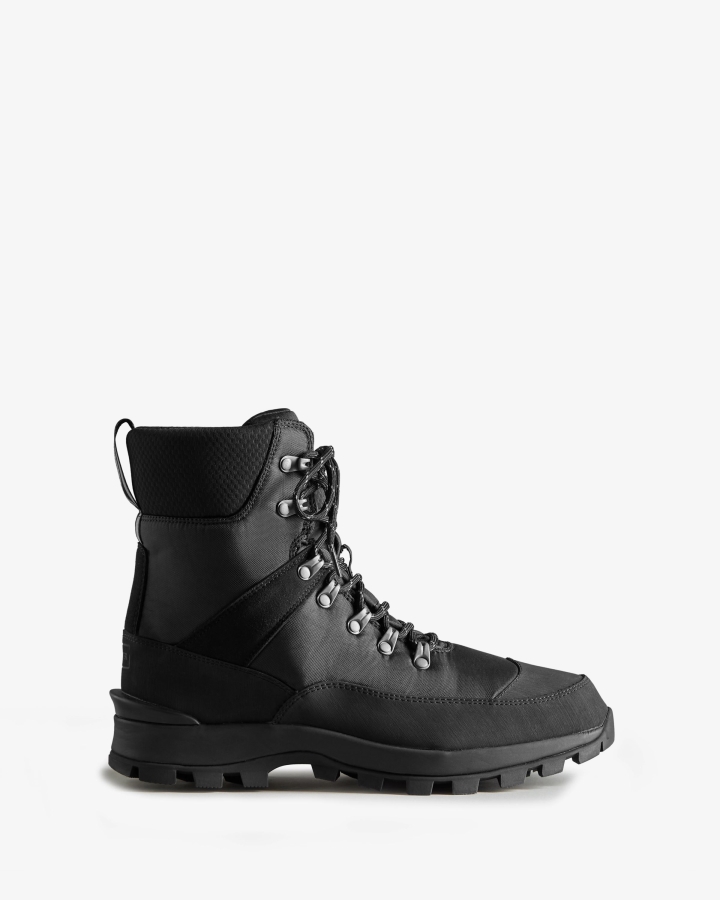 hunter_mens_insulated_recycled_polyester_commando_boots_black.jpg Hunter Men's Insulated Recycled Polyester Commando Boots Black - Image 1