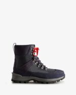 Hunter Men's Insulated Recycled Polyester Commando Boots Navy-Blue Mineral - Image 2