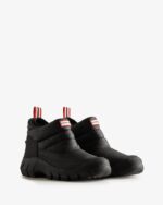 Hunter Men's Intrepid Insulated Ankle Snow Boots Black - Image 3