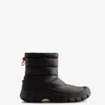 Hunter Men's Intrepid Insulated Short Snow Boots Black