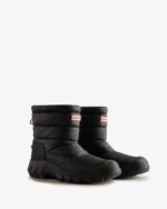 Hunter Men's Intrepid Insulated Short Snow Boots Black - Image 3