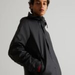 Hunter Men's Lightweight Waterproof Jacket Black