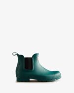 Hunter Men's Original Chelsea Boots Loch Awe Blue - Image 2