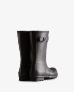 Hunter Men's Original Short Rain Boots Black - Image 4