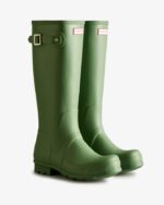 Hunter Men's Original Tall Rain Boots Fell Green - Image 3